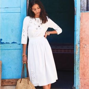 Sézane Amaya White Dress